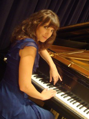 Helga Scheibert, piano