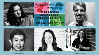 Young Artist Concert Series: April 10th 2022